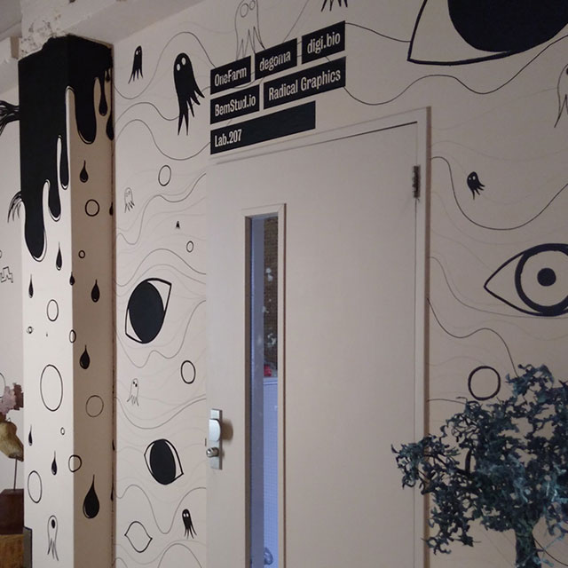 Radical Graphics Studios workspace